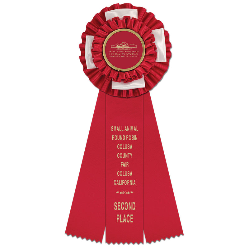 Birmingham 3 Rosette Award Ribbon