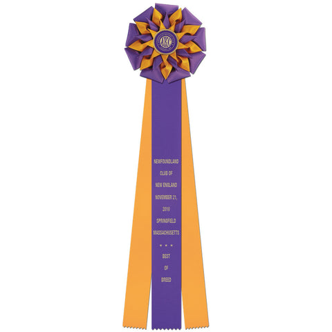 Harwich 3 Rosette Award Ribbon