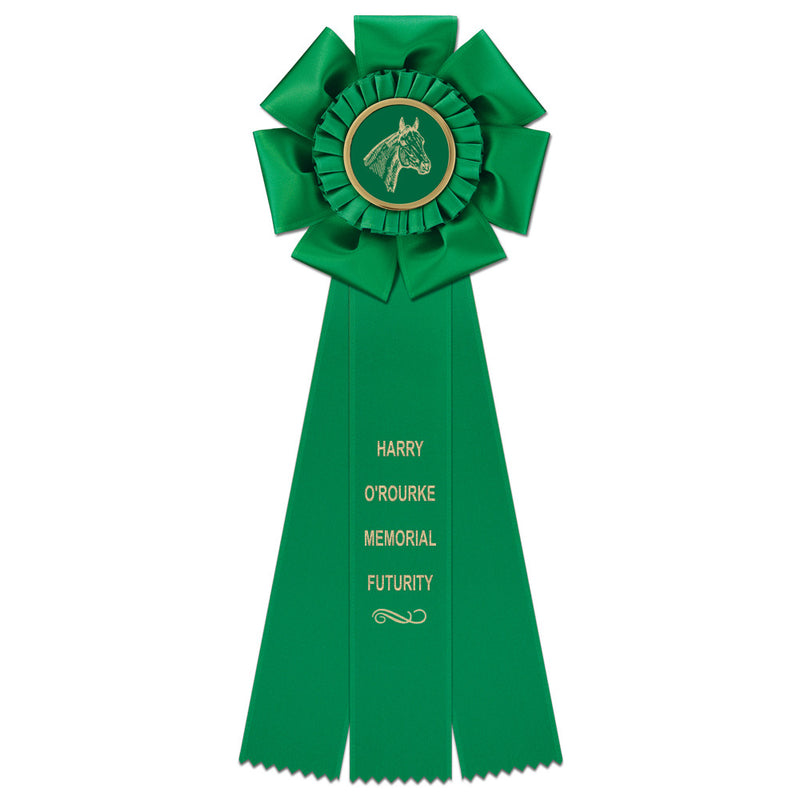 Peerless 3 Rosette Award Ribbon