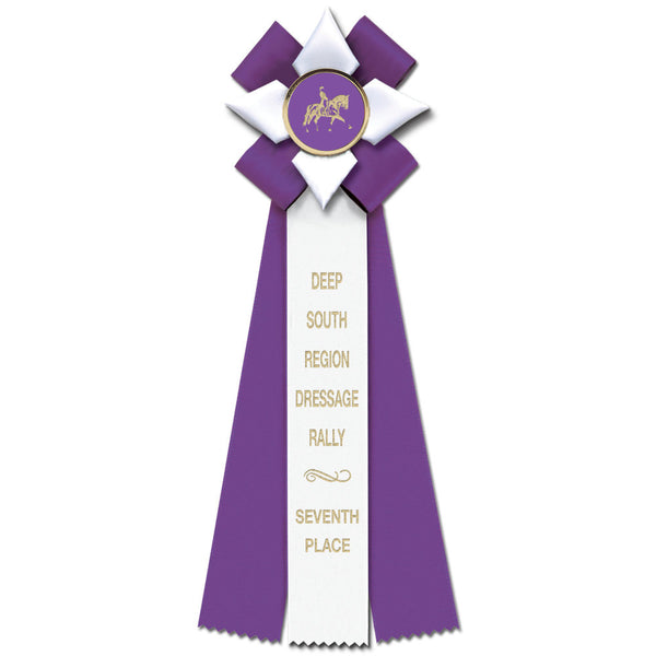 Dorset 3 Rosette Award Ribbon