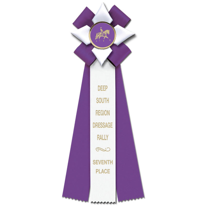 Dorset 3 Rosette Award Ribbon