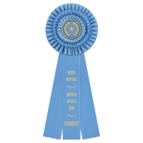 Regent 3 Rosette Award Ribbon