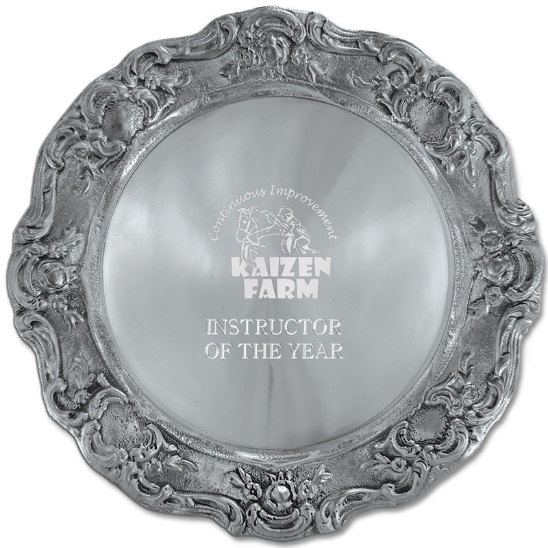 10-1/2" Gadroon Award Plate