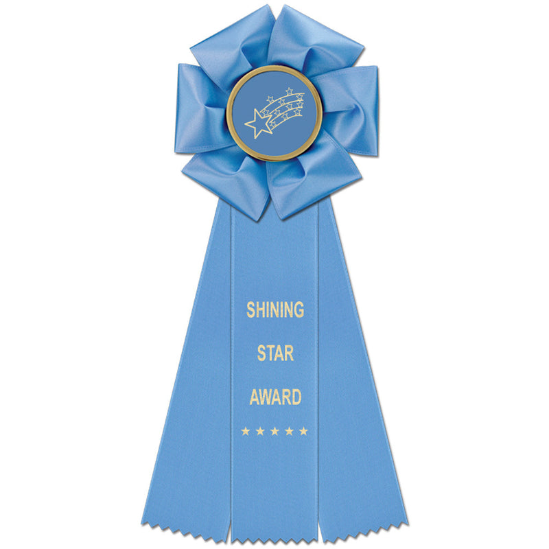 Beauty 3 Rosette Award Ribbon