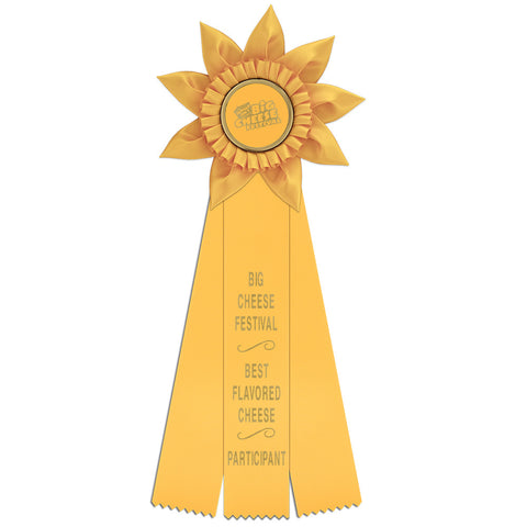 Greenville 3 Rosette Award Ribbon