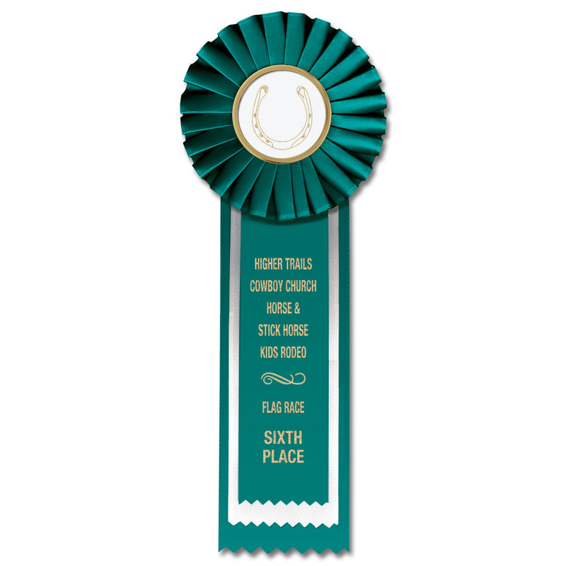 Alton 3 Rosette Award Ribbon