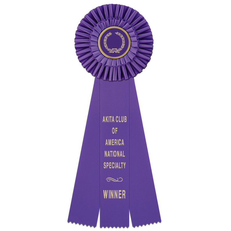 Shannon 3 Rosette Award Ribbon