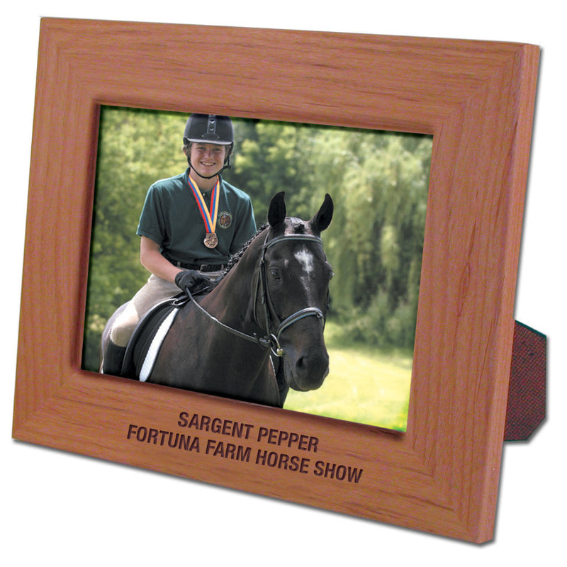 Engraved Wooden Frame