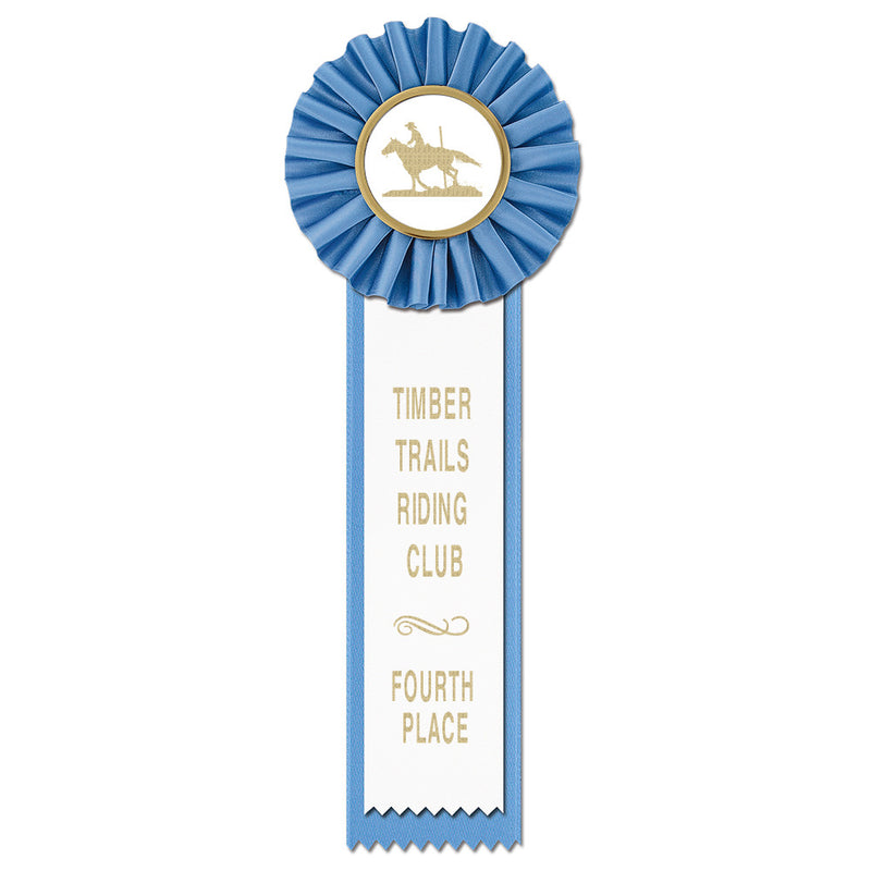 Master 1 Rosette Award Ribbon