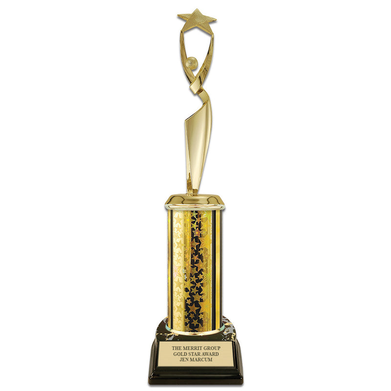 10" Black Base Award Trophy