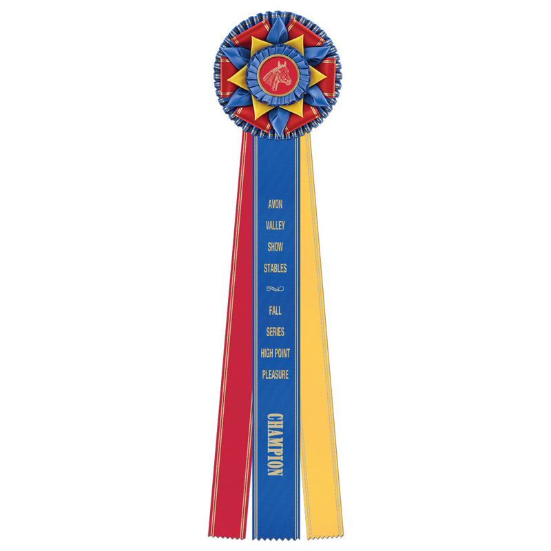 Kennet 3 Rosette Award Ribbon