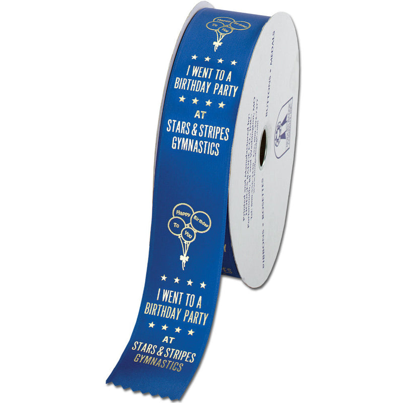 2" X 100 Yards Custom Award Ribbon Roll