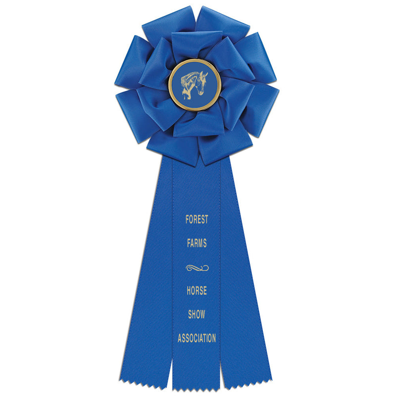 Preston 3 Rosette Award Ribbon