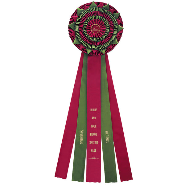 Holsworthy 5 Rosette Award Ribbon