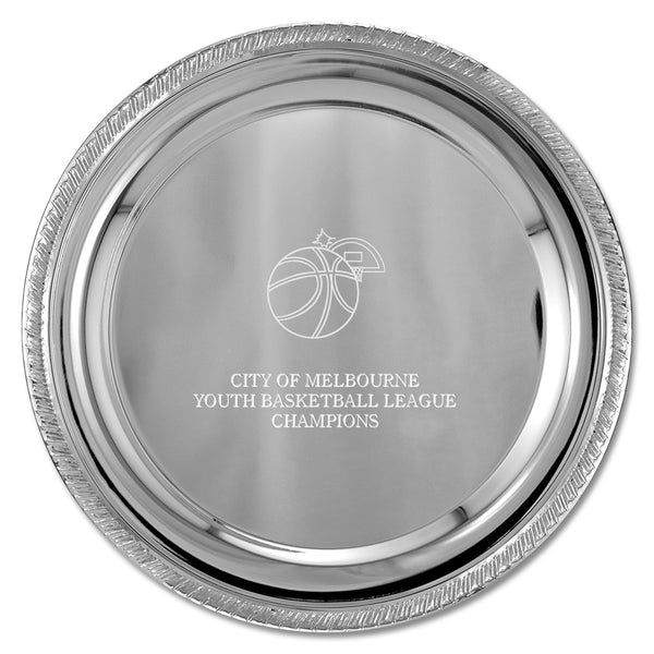 10" Presentation Award Tray