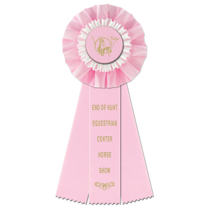 Trent 3 Rosette Award Ribbon