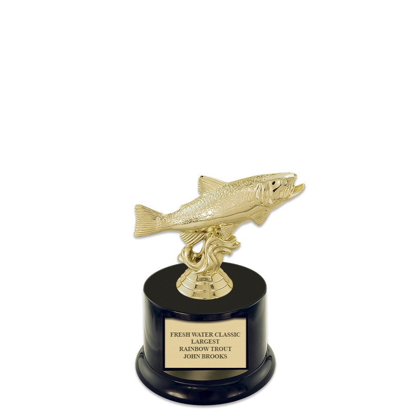 7" Award Trophy With Round Base