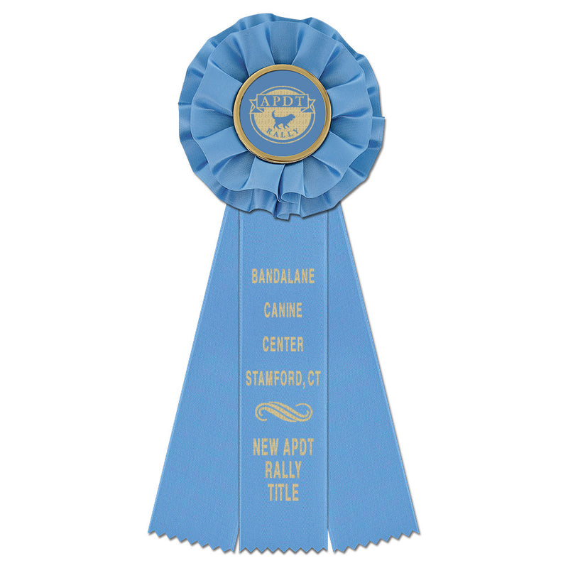 Carlisle 3 Rosette Award Ribbon