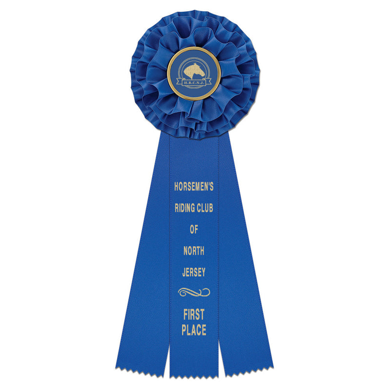 Rutland 3 Rosette Award Ribbon