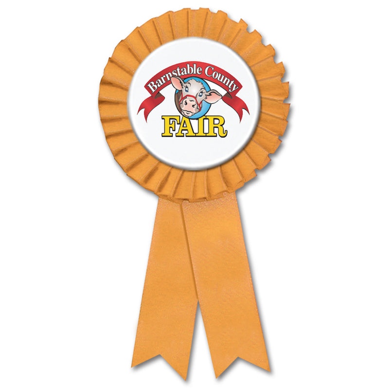 Custom Prize Rosette Award Ribbon