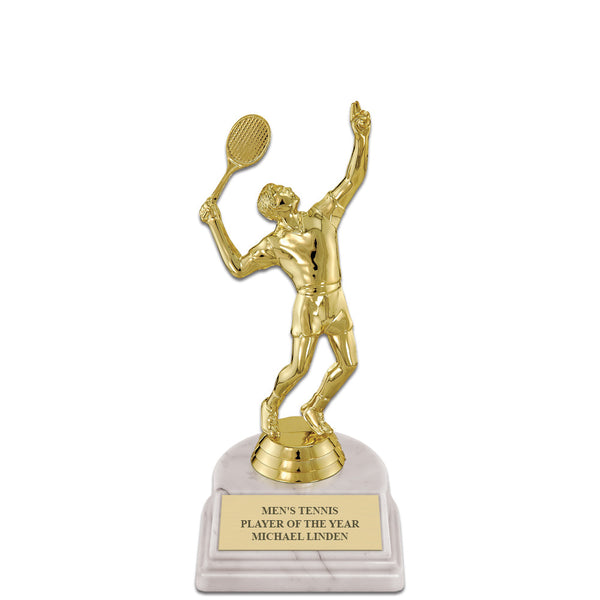 5-1/2" White Base Award Trophy