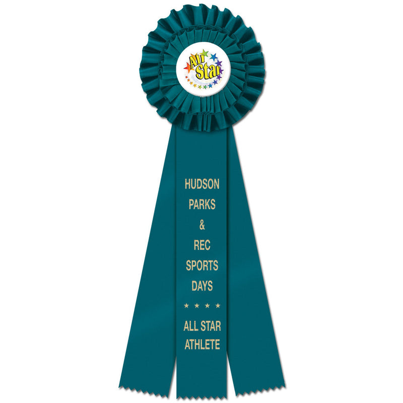 Shannon 3 Rosette Award Ribbon