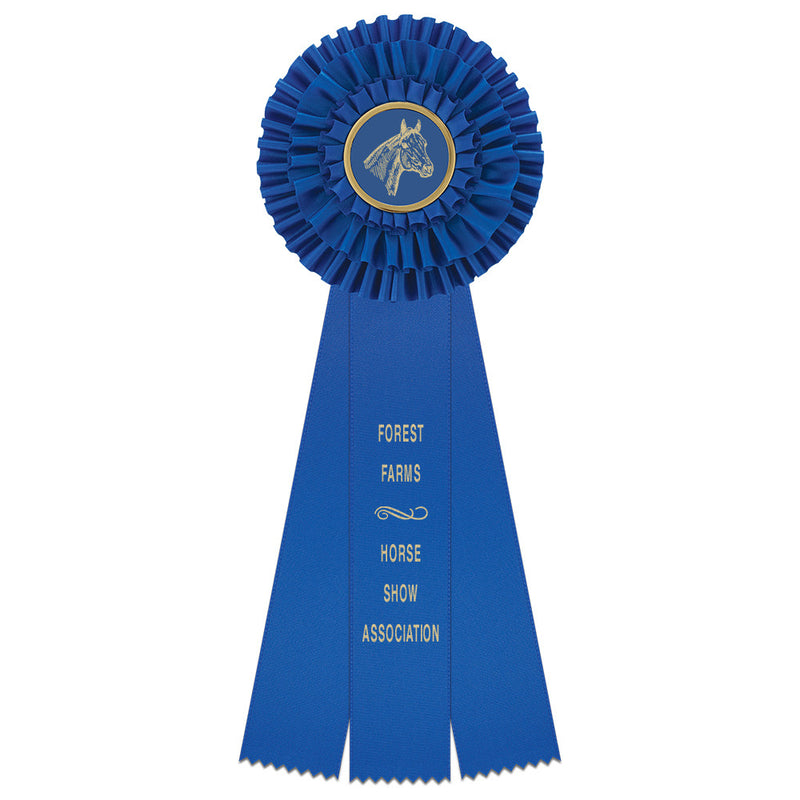 Regent 3 Rosette Award Ribbon