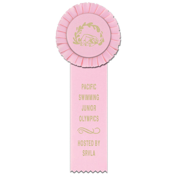 Little Rose 1 Rosette Award Ribbon