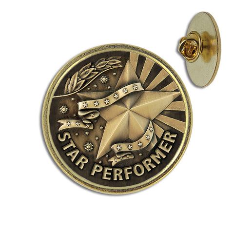 Star Performer Lapel Pin