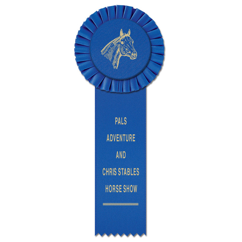 Little Rose 1 Rosette Award Ribbon