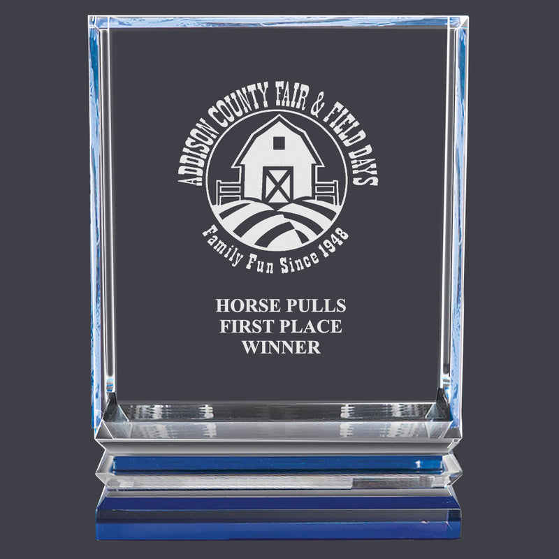 3-1/2" Custom Engraved Acrylic Award