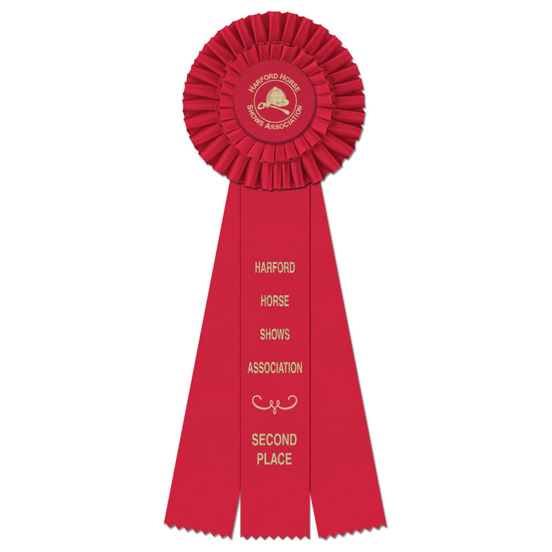 Shannon 3 Rosette Award Ribbon