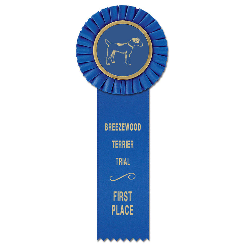 Little Rose 1 Rosette Award Ribbon