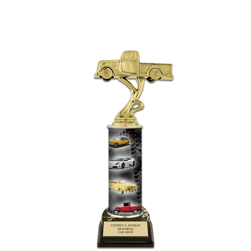 11" Design Your Own Award Trophy With Black Base